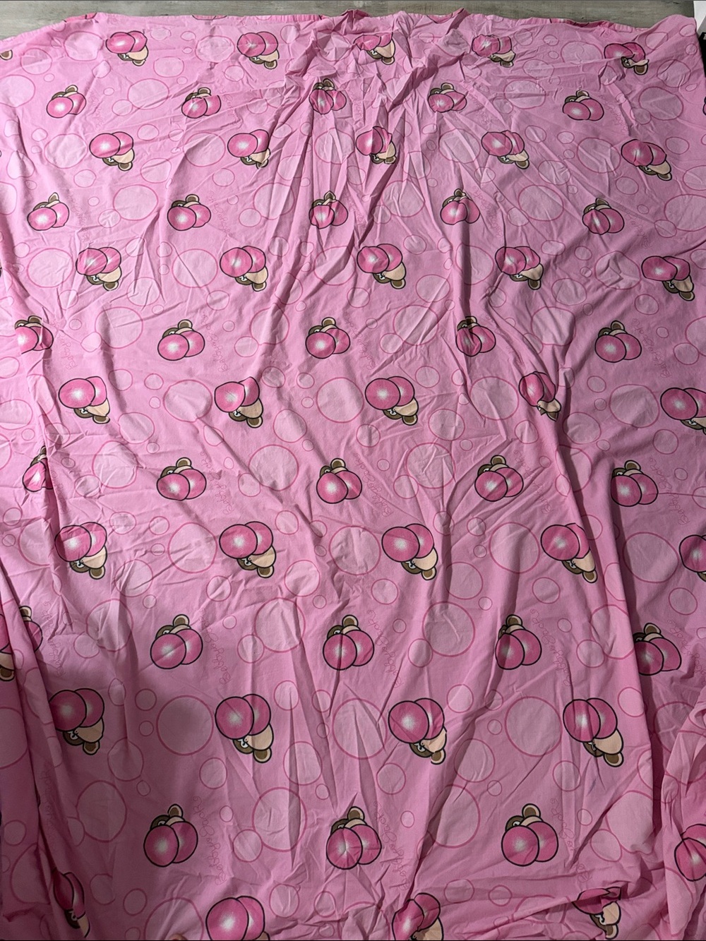 Bobby Jack flat sheet for queen size bed 🩷